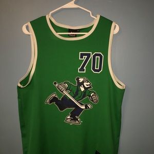 NHL Bootleg basketball jersey from Spain
